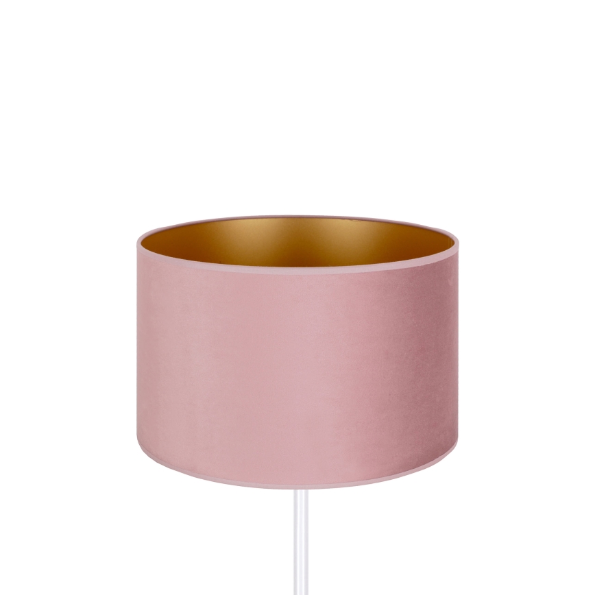 Duolla - Lampa stołowa ROLLER 1xE14/15W/230V śr. 20 cm różowy/złoty
