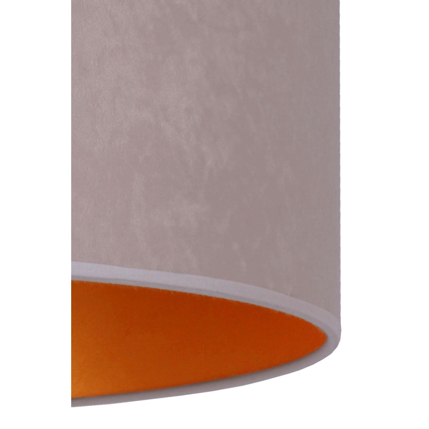 Duolla - Lampa stołowa ROLLER 1xE14/15W/230V śr. 20 cm szary/złoty