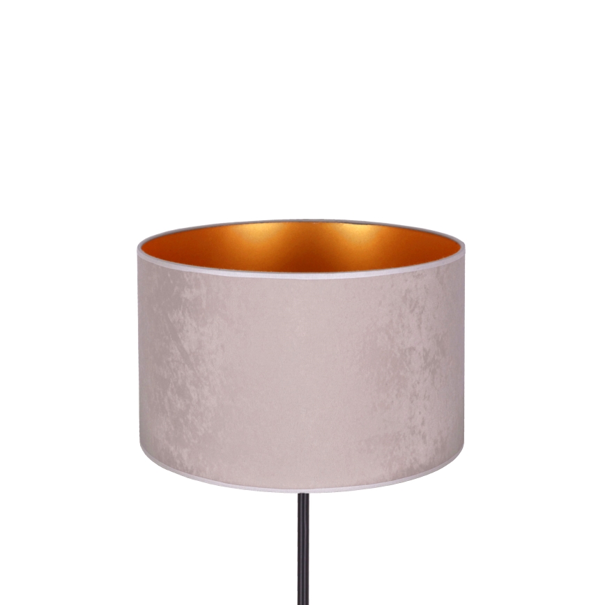 Duolla - Lampa stołowa ROLLER 1xE14/15W/230V śr. 20 cm szary/złoty