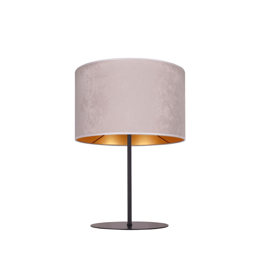 Duolla - Lampa stołowa ROLLER 1xE14/15W/230V śr. 20 cm szary/złoty