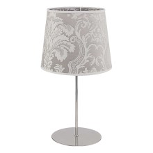 Duolla - Lampa stołowa SOPRANO 1xE27/40W/230V srebrny