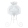 Duolla - Lampa stołowa SYMPHONY 1xE27/40W/230V 350 mm biały