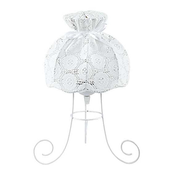 Duolla - Lampa stołowa SYMPHONY 1xE27/40W/230V śr. 28 cm biały