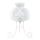 Duolla - Lampa stołowa SYMPHONY 1xE27/40W/230V śr. 28 cm biały