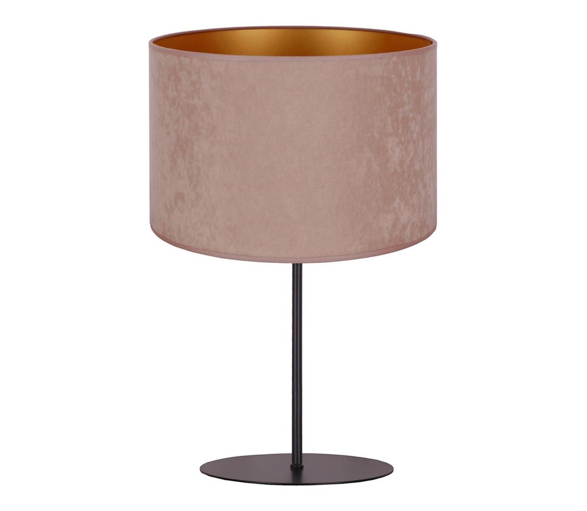 - Lampa stołowa ROLLER 1xE14/15W/230V śr. 20 cm beżowy/złoty