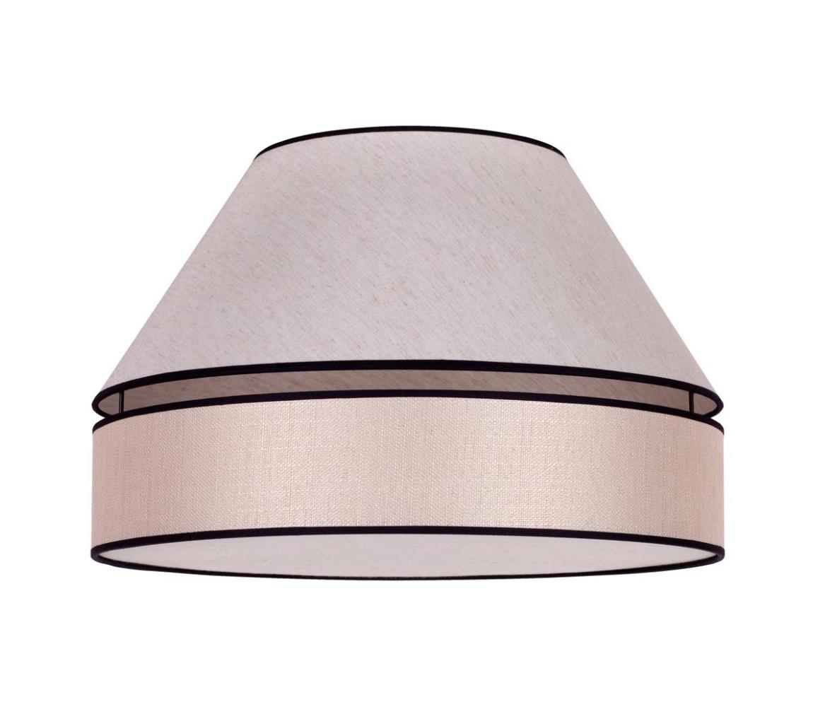 - Lampa sufitowa AVIGNON 1xE27/15W/230V śr. 50 cm beżowy