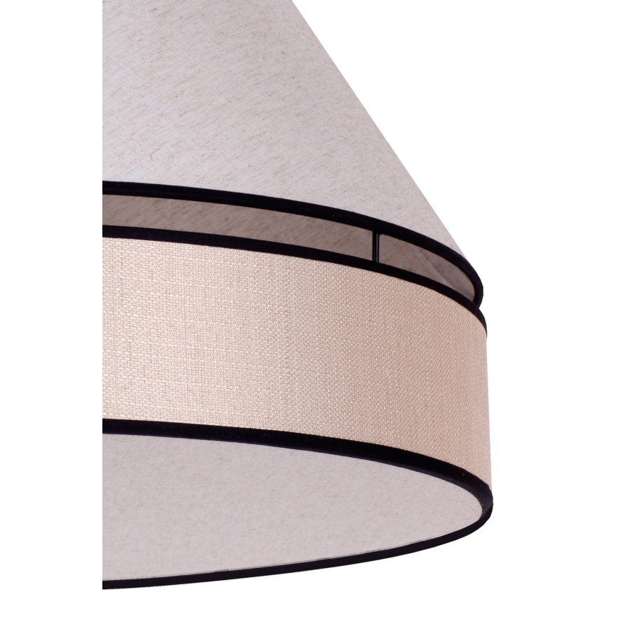 Duolla - Lampa sufitowa AVIGNON 1xE27/15W/230V śr. 50 cm beżowy
