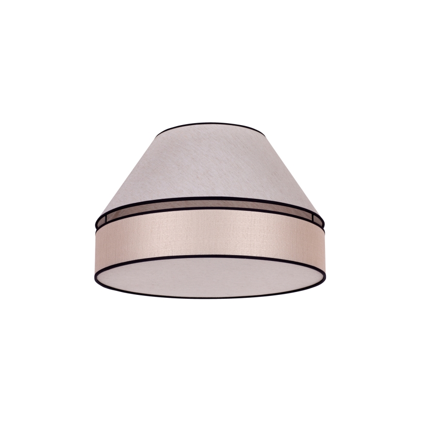 Duolla - Lampa sufitowa AVIGNON 1xE27/15W/230V śr. 50 cm beżowy