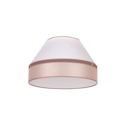 Duolla - Lampa sufitowa AVIGNON 1xE27/15W/230V śr. 50 cm biały/beżowy