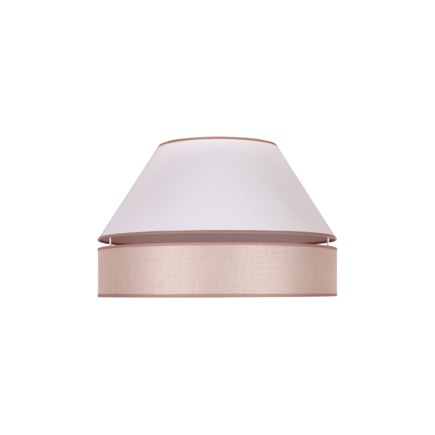 Duolla - Lampa sufitowa AVIGNON 1xE27/15W/230V śr. 50 cm biały/beżowy