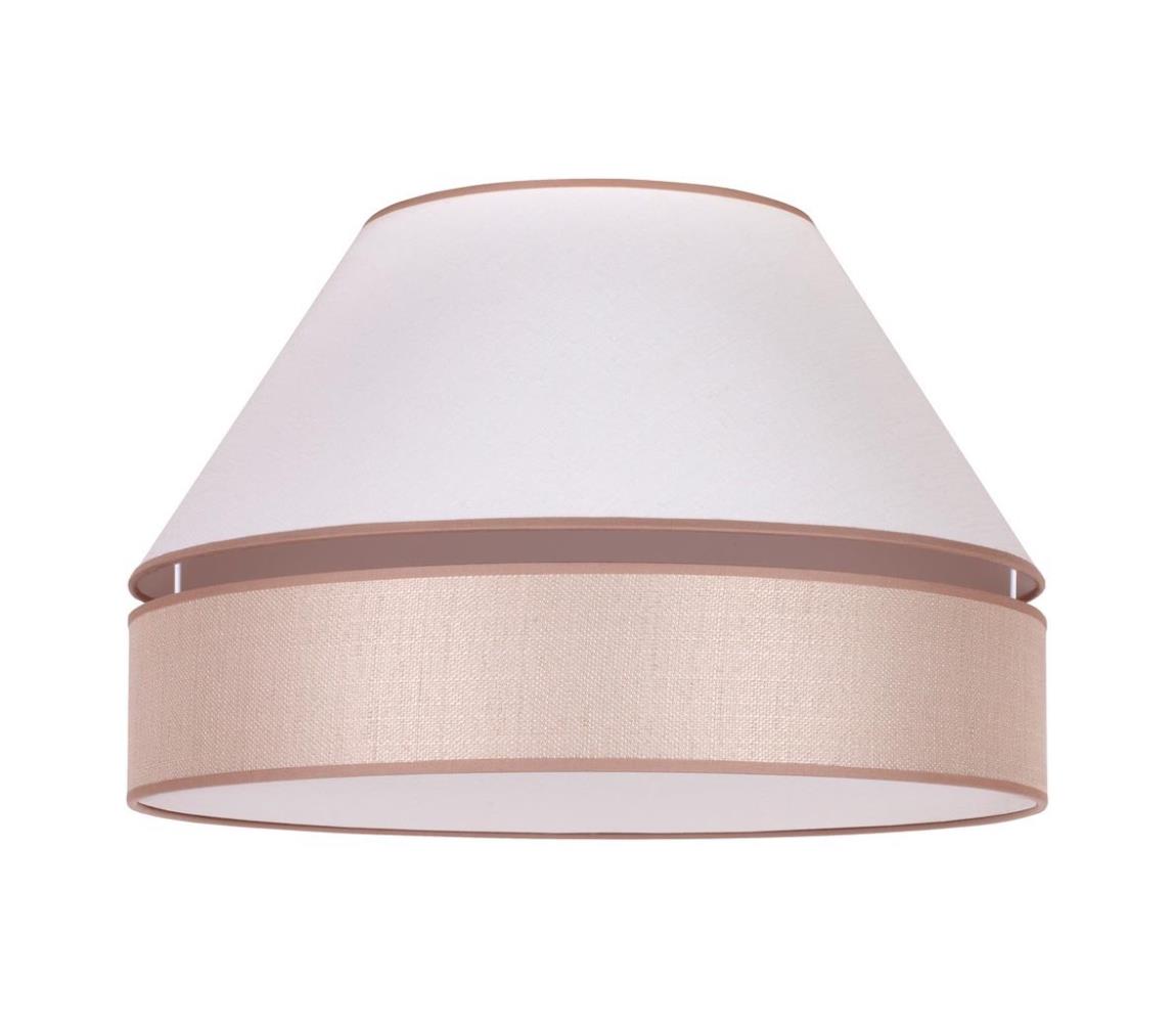 - Lampa sufitowa AVIGNON 1xE27/15W/230V śr. 50 cm biały/beżowy