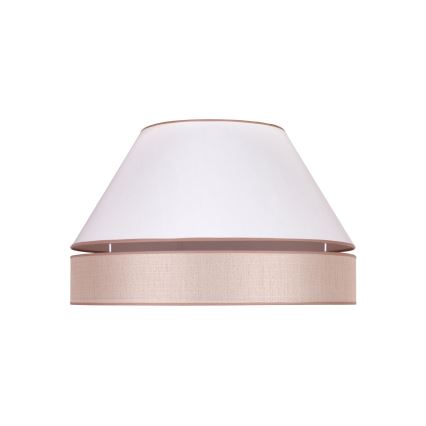 Duolla - Lampa sufitowa AVIGNON 3xE27/15W/230V śr. 60 cm biały/beżowy