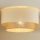Duolla - Lampa sufitowa BOHO 1xE27/15W/230V śr. 45 cm beżowy/brązowy