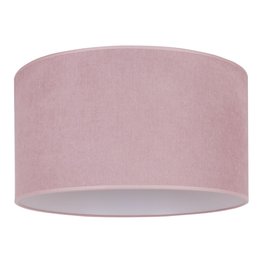 Duolla - Lampa sufitowa BRISTOL 1xE27/15W/230V śr. 45 cm różowo-biała