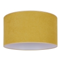Duolla - Lampa sufitowa BRISTOL 1xE27/15W/230V śr. 45 cm żółto-biała