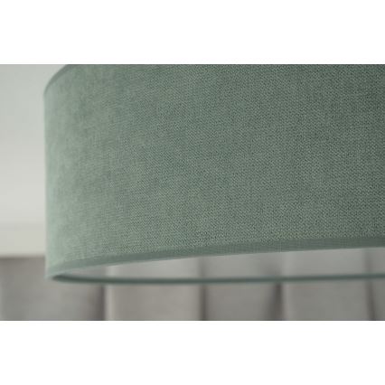 Duolla - LED Lampa sufitowa CORTINA LED/26W/230V śr. 45 cm 4000K turkusowa