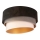 Duolla - Lampa sufitowa DEVON 1xE27/40W/230V śr. 45 cm czarna/szara/beżowa