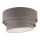 Duolla - Lampa sufitowa DEVON 1xE27/40W/230V śr. 45 cm szara
