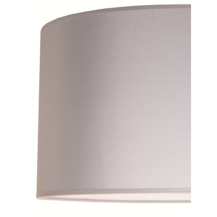 Duolla - Lampa sufitowa DORSET 1xE27/40W/230V śr. 45 cm szara