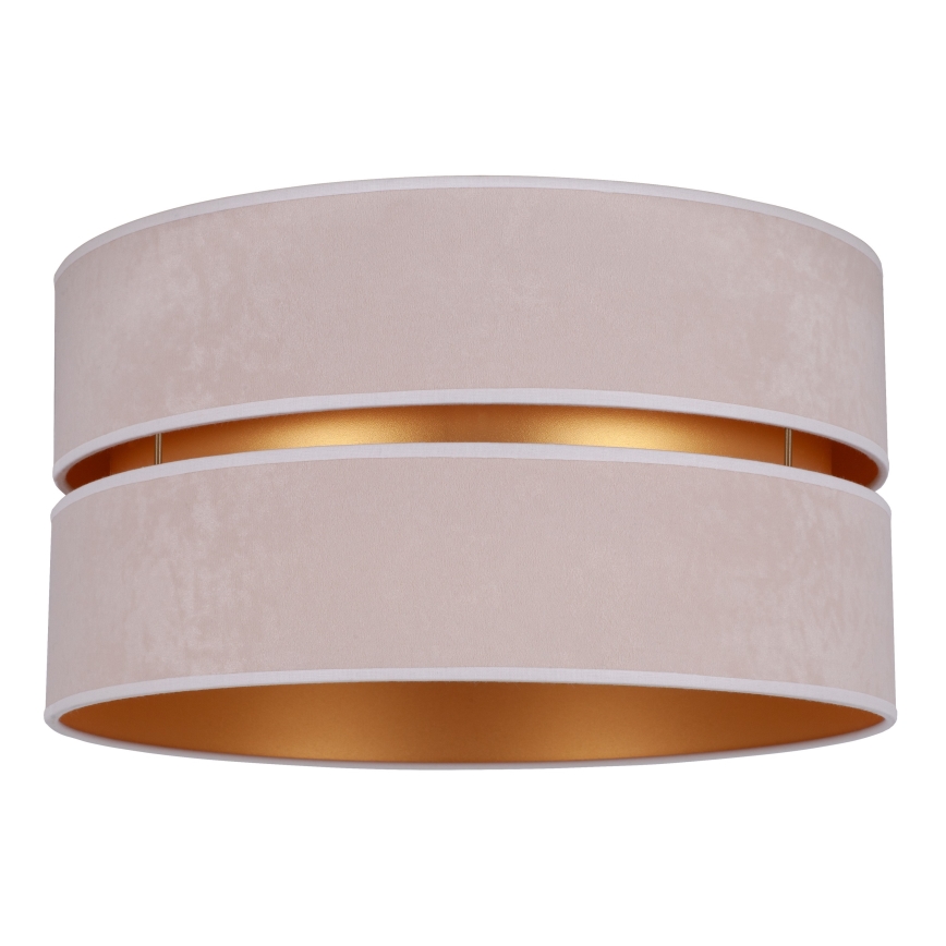 Duolla - Lampa sufitowa DUO 1xE27/15W/230V śr. 40 cm beżowa/złota