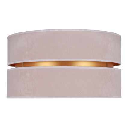 Duolla - Lampa sufitowa DUO 1xE27/15W/230V śr. 40 cm beżowa/złota