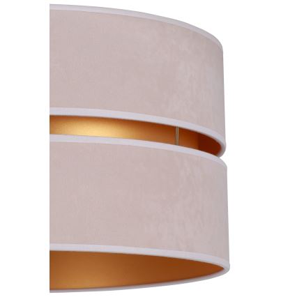 Duolla - Lampa sufitowa DUO 1xE27/15W/230V śr. 40 cm beżowa/złota