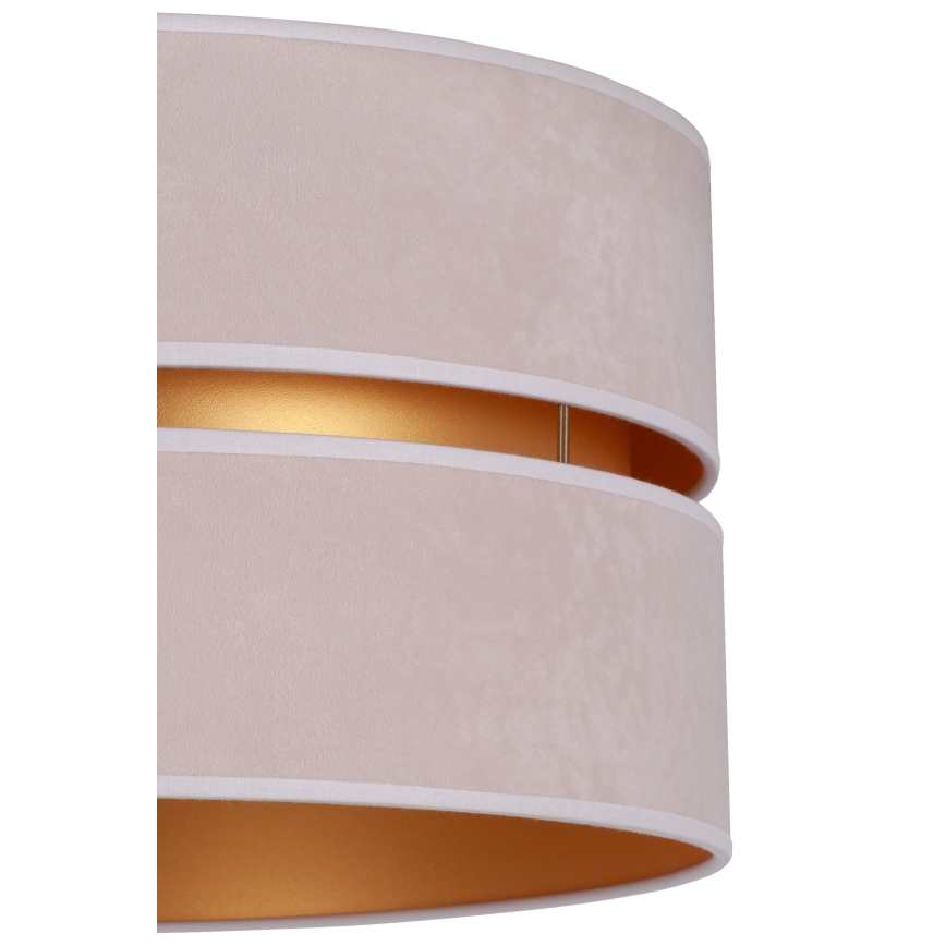 Duolla - Lampa sufitowa DUO 1xE27/15W/230V śr. 40 cm beżowa/złota