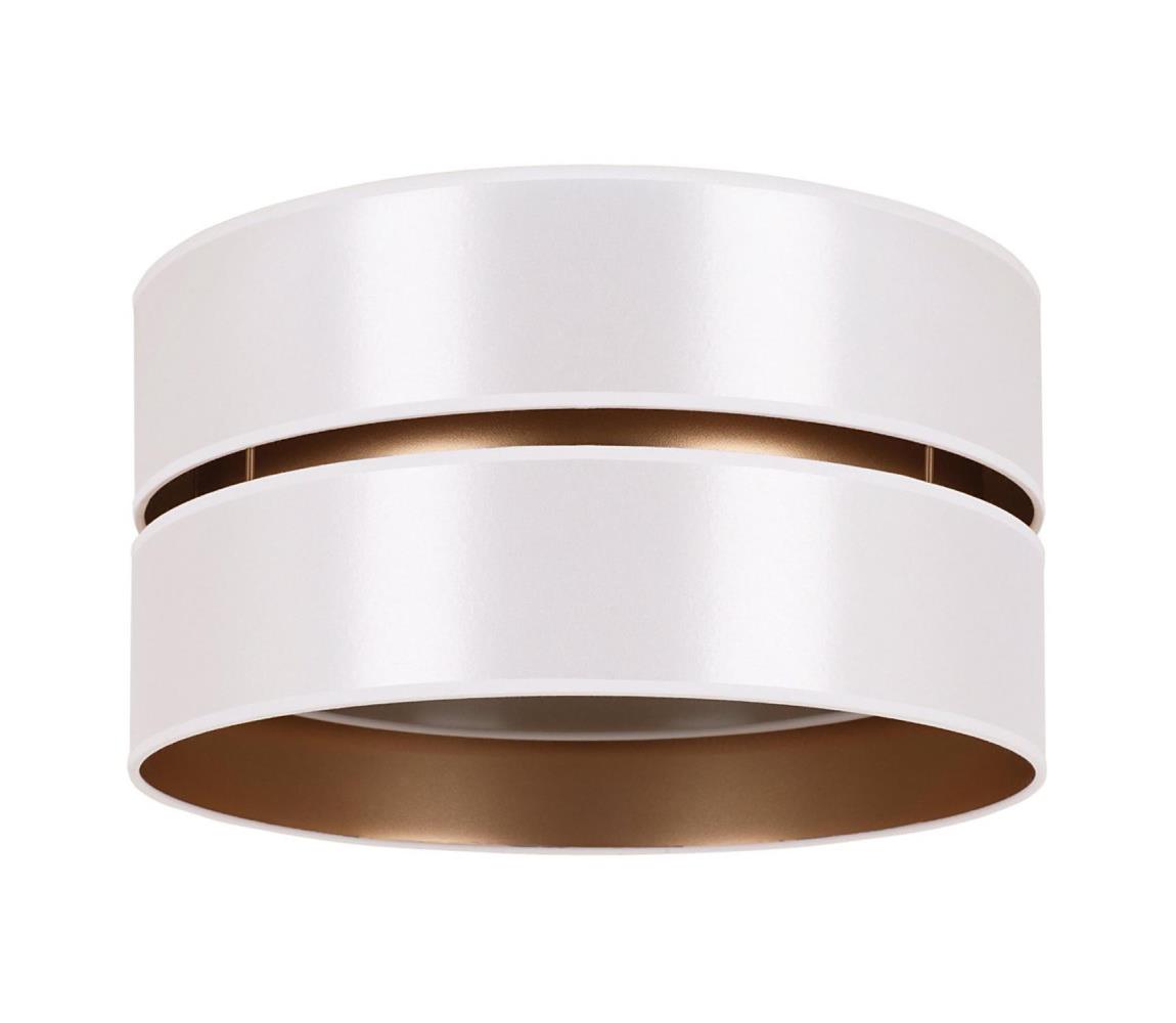- Lampa sufitowa DUO 1xE27/15W/230V śr. 40 cm biała/złota