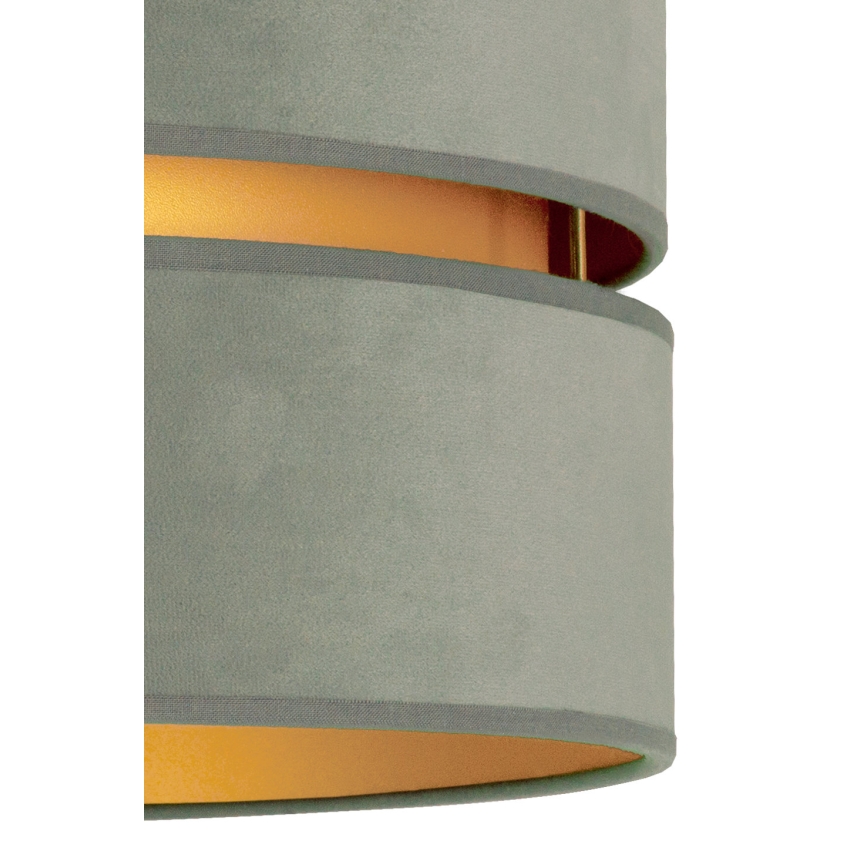 Duolla - Lampa sufitowa DUO 1xE27/15W/230V śr. 40 cm jasnozielona/złota