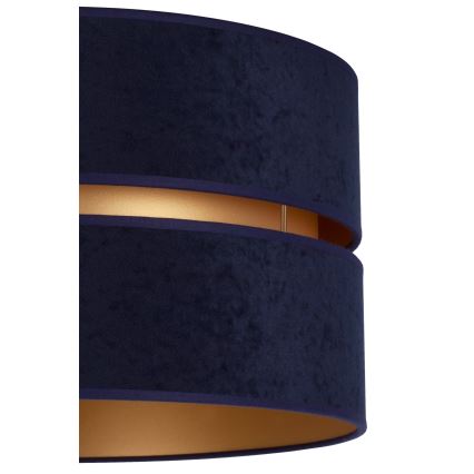 Duolla - Lampa sufitowa DUO 1xE27/15W/230V śr. 40 cm niebieska/złota
