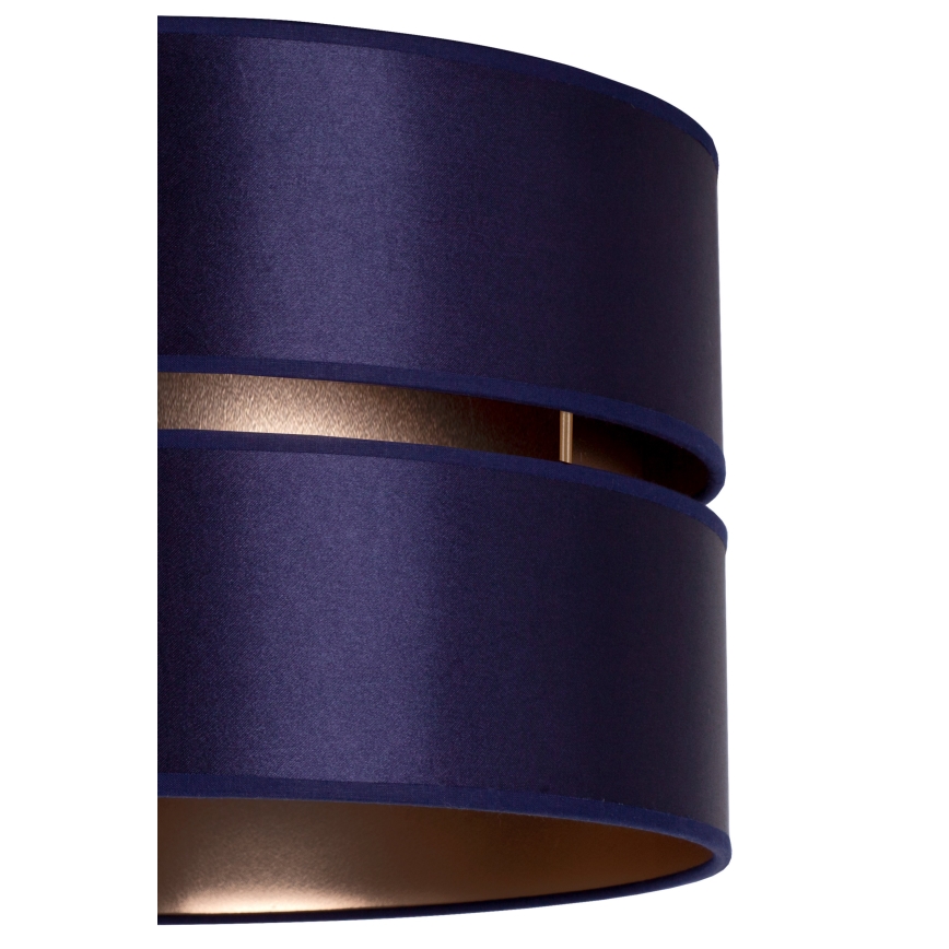 Duolla - Lampa sufitowa DUO 1xE27/15W/230V śr. 40 cm niebieska/złota
