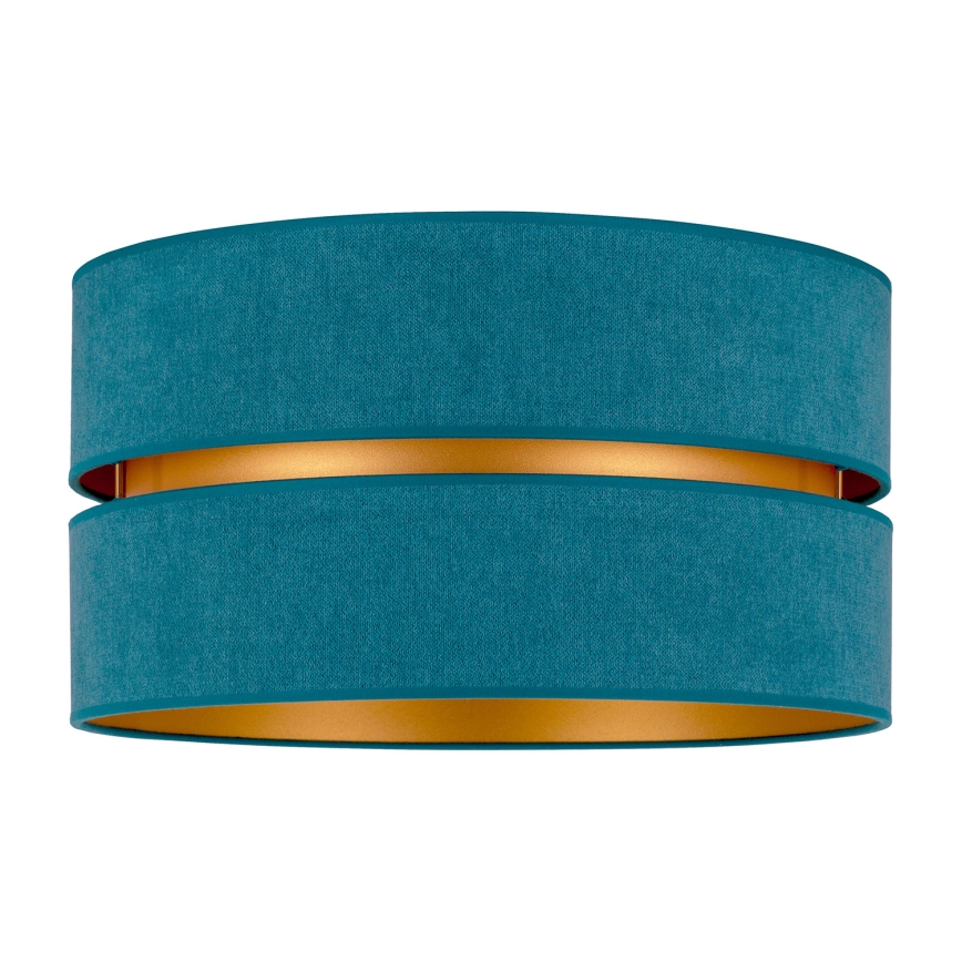 Duolla - Lampa sufitowa DUO 1xE27/40W/230V śr. 40 cm turkusowa/złota