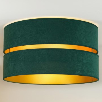 Duolla - Lampa sufitowa DUO 1xE27/40W/230V śr. 40 cm zielona/złota