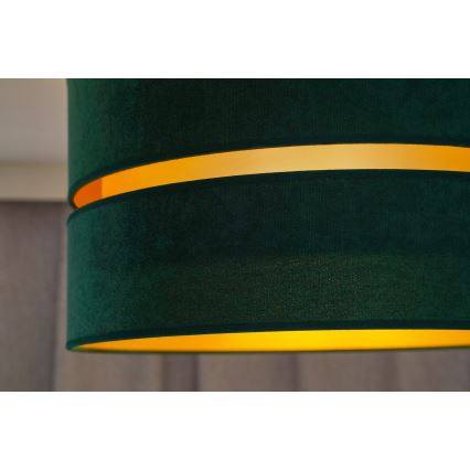 Duolla - Lampa sufitowa DUO 1xE27/40W/230V śr. 40 cm zielona/złota