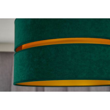 Duolla - Lampa sufitowa DUO 1xE27/40W/230V śr. 40 cm zielona/złota