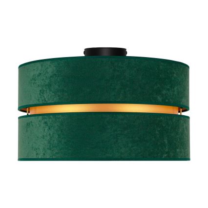 Duolla - Lampa sufitowa DUO 1xE27/40W/230V śr. 40 cm zielona/złota