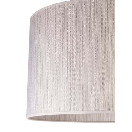 Duolla - Lampa sufitowa ESSEX 1xE27/40W/230V śr. 45 cm srebrna