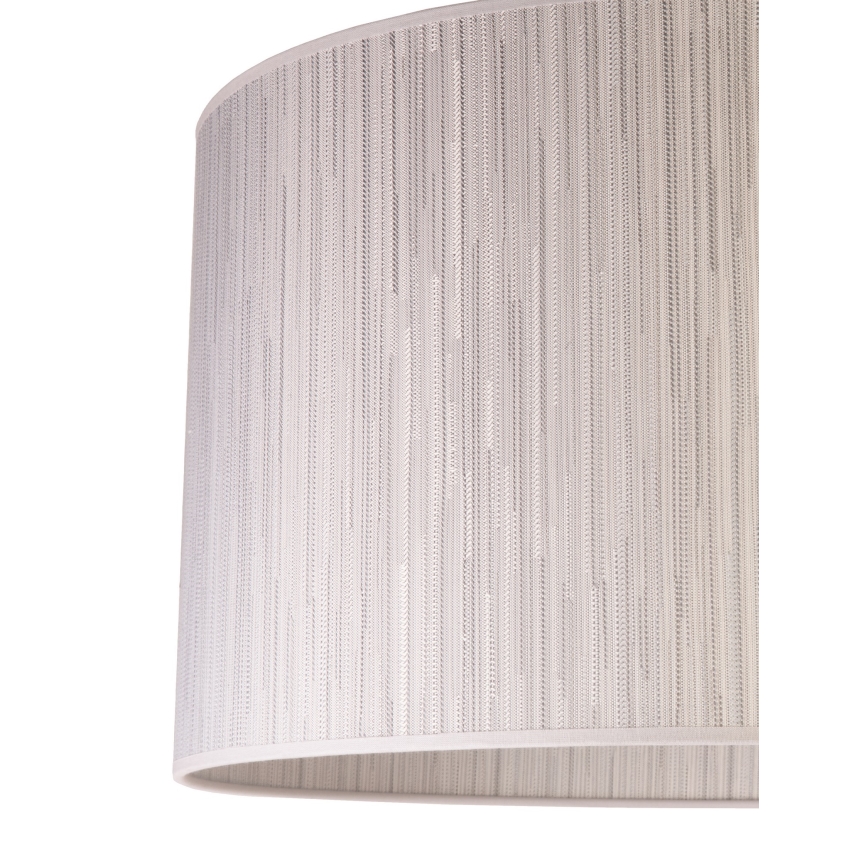 Duolla - Lampa sufitowa ESSEX 1xE27/40W/230V śr. 45 cm srebrna