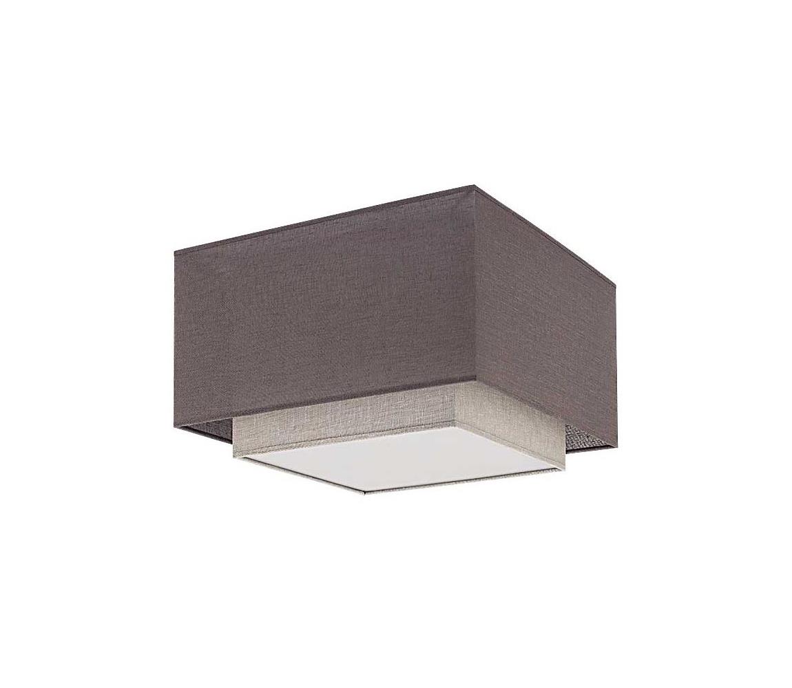 - Lampa sufitowa FORTE 3xE27/40W/230V szara