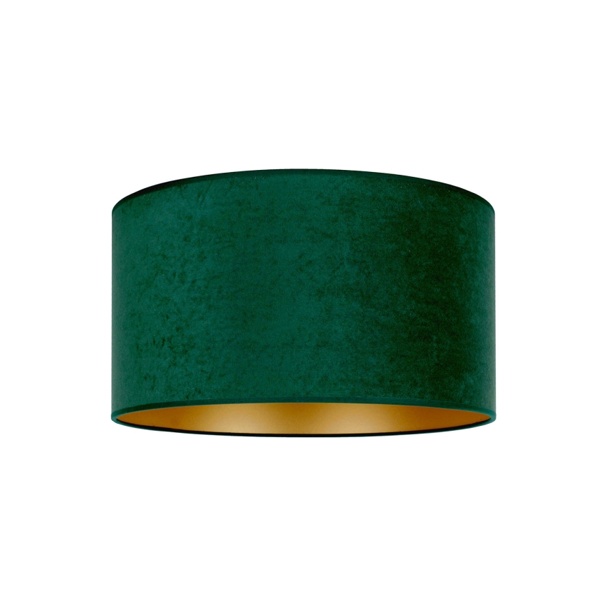 Duolla - Lampa sufitowa ROLLER 1xE27/15W/230V śr. 40 cm ciemnozielona/złota