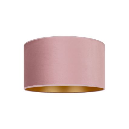 Duolla - Lampa sufitowa ROLLER 1xE27/15W/230V śr. 40 cm różowa/złota