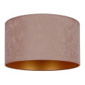 Duolla - Lampa sufitowa ROLLER 1xE27/15W/230V śr. 40 cm beżowo-złota