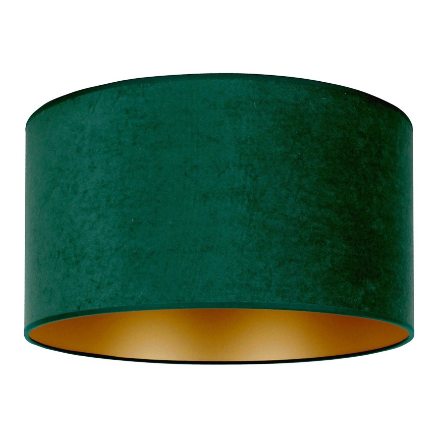 Duolla - Lampa sufitowa ROLLER 1xE27/15W/230V śr. 40 cm ciemnozielona/złota