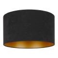 Duolla - Lampa sufitowa ROLLER 1xE27/15W/230V śr. 40 cm czarna/złota