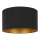 Duolla - Lampa sufitowa ROLLER 1xE27/15W/230V śr. 40 cm czarna/złota