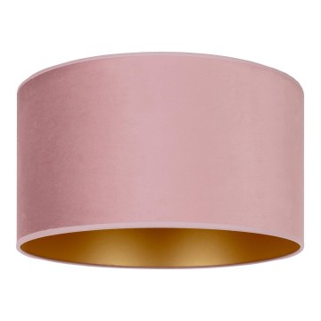 Duolla - Lampa sufitowa ROLLER 1xE27/15W/230V śr. 40 cm różowa/złota