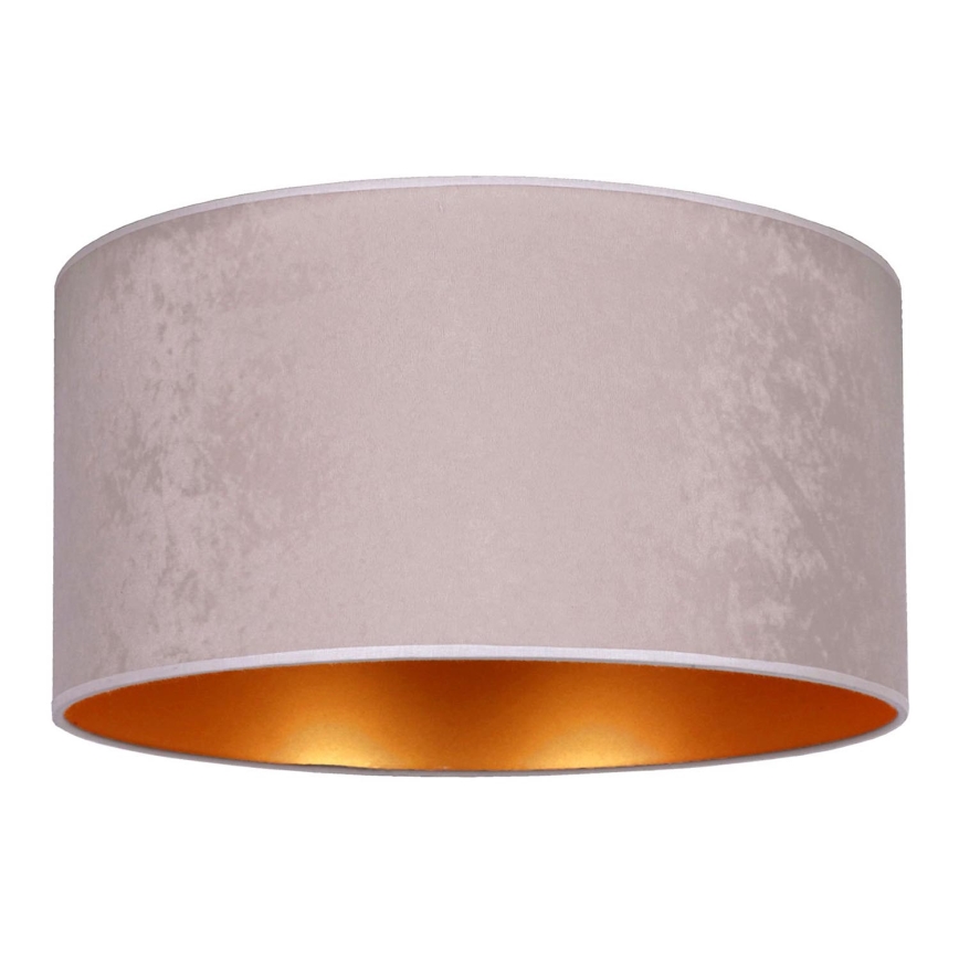 Duolla - Lampa sufitowa ROLLER 1xE27/15W/230V śr. 40 cm szary/złoty