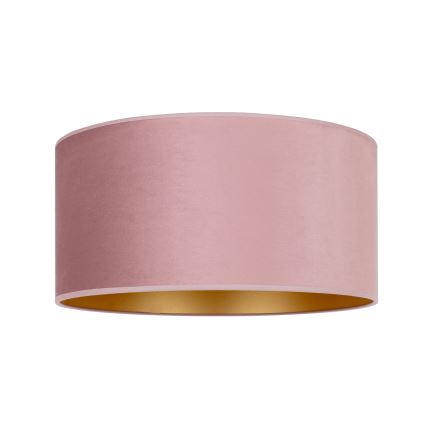 Duolla - Lampa sufitowa ROLLER 3xE27/15W/230V śr. 60 cm różowa/złota