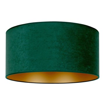 Duolla - Lampa sufitowa ROLLER 3xE27/15W/230V śr. 60 cm ciemnozielona/złota