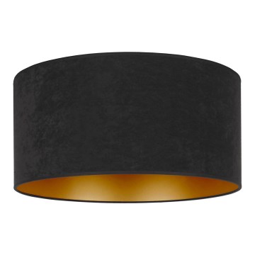 Duolla - Lampa sufitowa ROLLER 3xE27/15W/230V śr. 60 cm czarna/złota